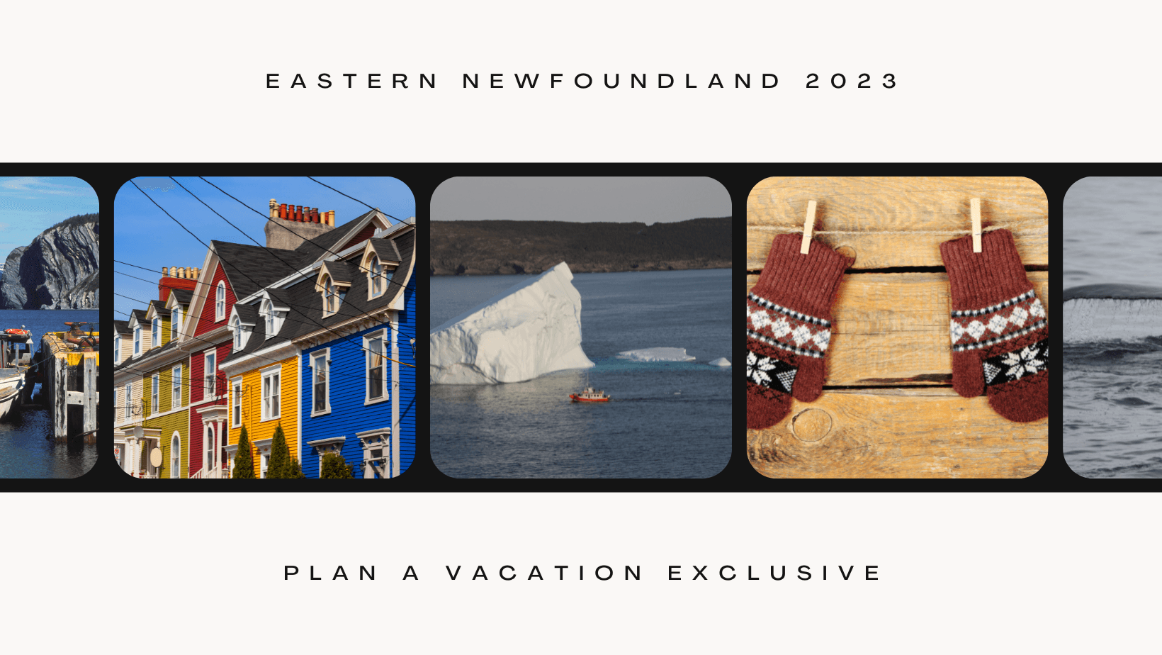 Plan A Vacation to Newfoundland 2023 - background banner